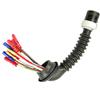 19 Pin Connector Wiring Harness Door 13158679 For Vauxhall Astra H Zafira B