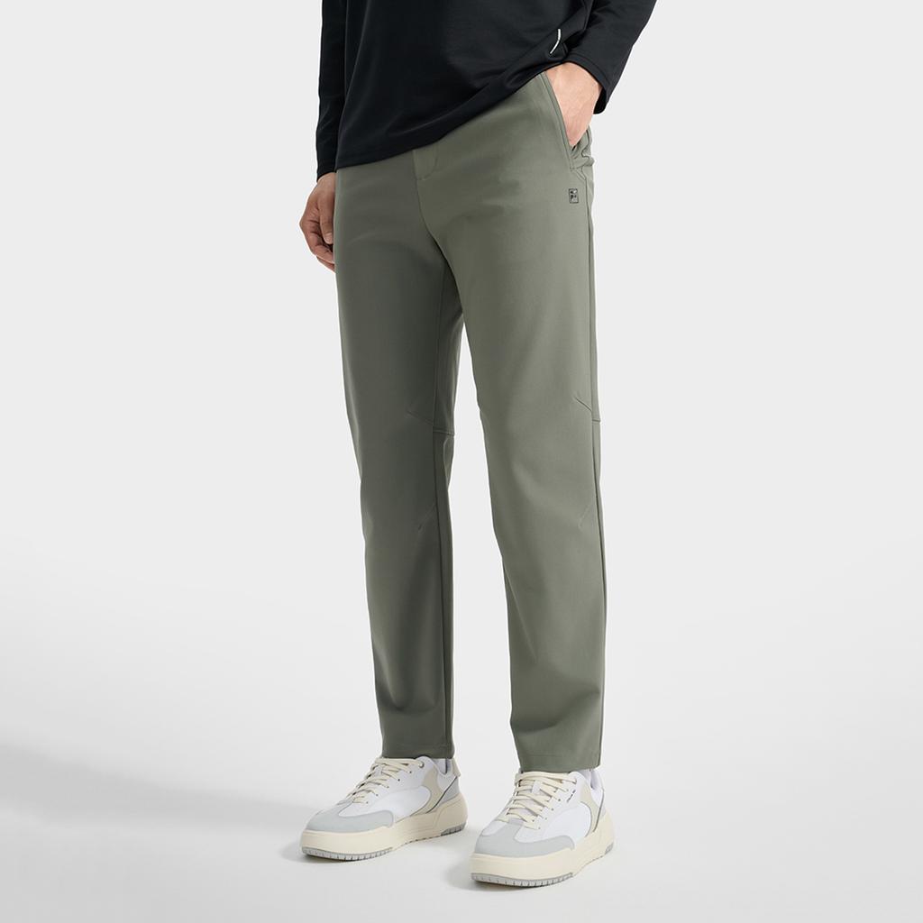 New FILA WHITE Casual Pants Men's Army Navy Green F11M533804FKK