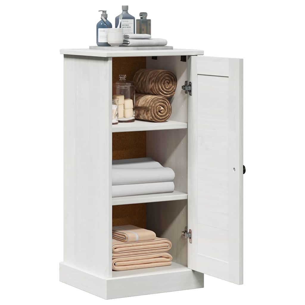 VIGO Badezimmerschrank in Weiß und Antikweiß 37,5 x 34 x 80 cm