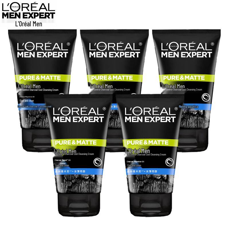 L Oreal Men s Ice Cool Oil-Control Face Wash