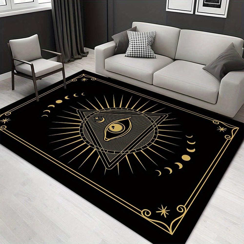 

1pc 17696385910 Pattern Carpet, Area Rug For Living Room Bedroom Room Bed Chair Laundry Entryway Corridor Yard Non-slip Outdoor Camping Rug 60cm by 90cm