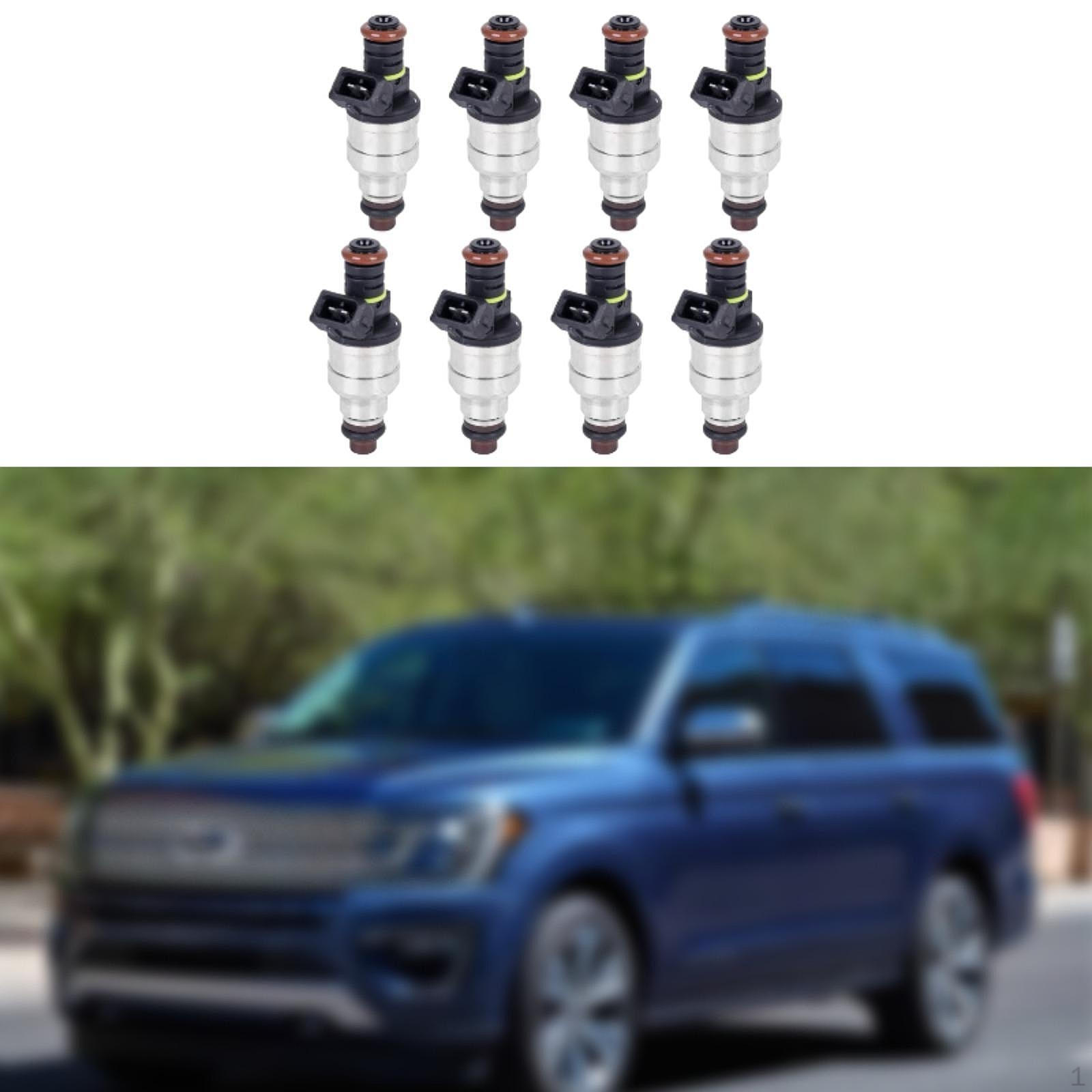 

8 шт. Топливный инжектор для Ford E350 Econoline Club Wagon 7.5L V8 95-96