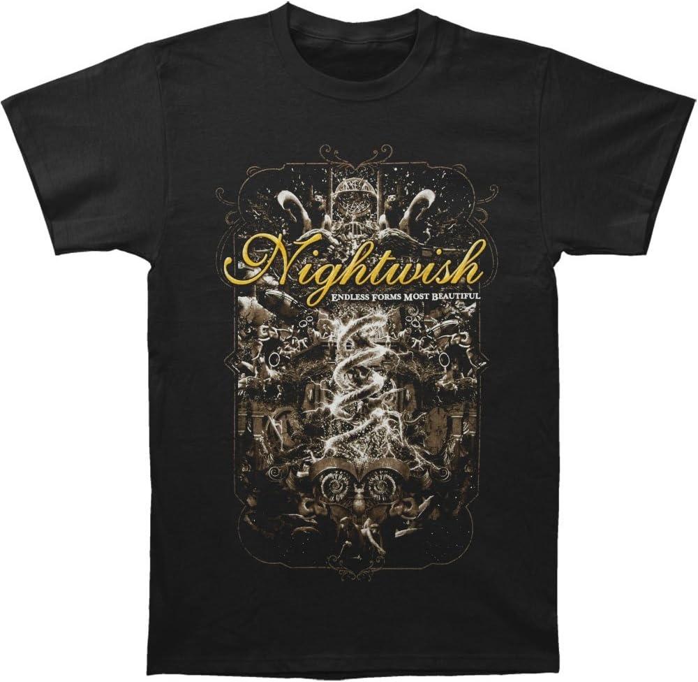 Nightwish Men s Endless Forms Most Beautiful Tour Phoenix Concert T-Shirt Medium Black S