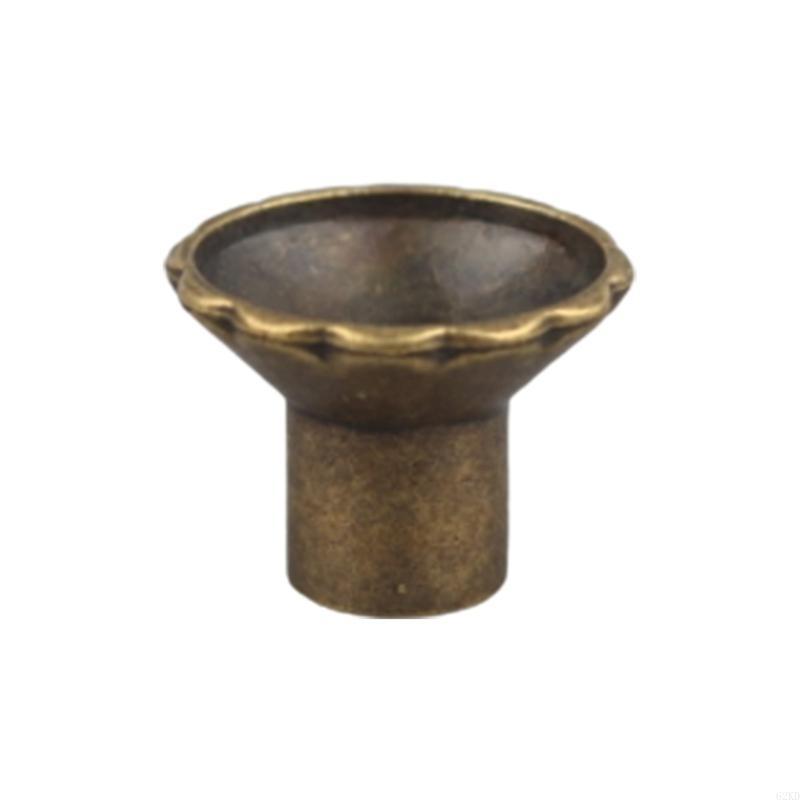 

62KD Mini Metal Incense Holder Zinc Alloy Incense Base Metal Crafts Home Decor