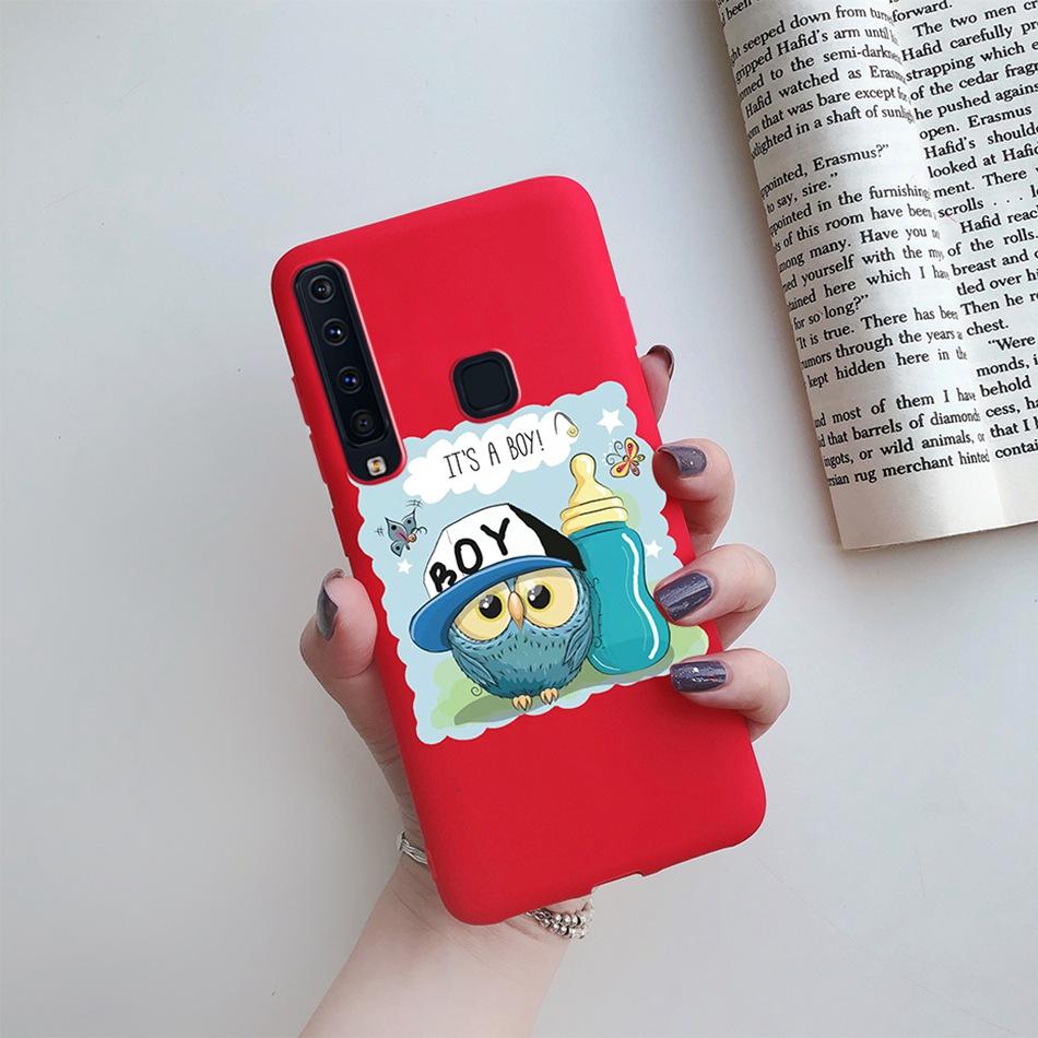 Flower Phone Case For Samsung A9 2018 A920 SM-A920F Back Cover Silicone Painted Soft Fundas for Samsung Galaxy A9 A 9 2018 Cases