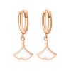 Apricot Leaves Have a High-end Feel, a Light Luxury Temperament, a Light Luxury Touch and a High-end Feel. Earrings