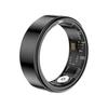 Smart Black Ring: Heart Rate, Blood Oxygen, Sleep Tracker, Bluetooth, Waterproof, Unisex, Touch Interface