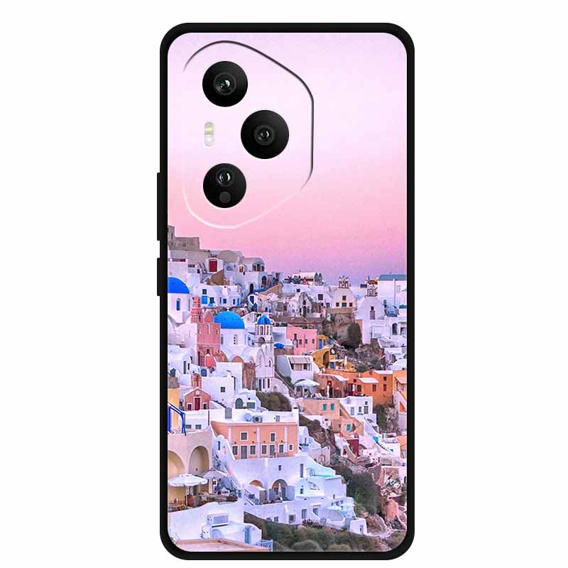 For Honor 400 Pro 5G Case Original Soft Silicone TPU Phone Cases Cover Honor400 Pro DNP-NX9 6.7" Fashion Protector Planet Capa