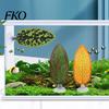 Cama Folha de Betta Rede Folha, Cama de Descanso e Reprodução para Peixes, Acessório de Habitat com Ventosa Ponto de Desova, Decoração de Aquário para Tanque