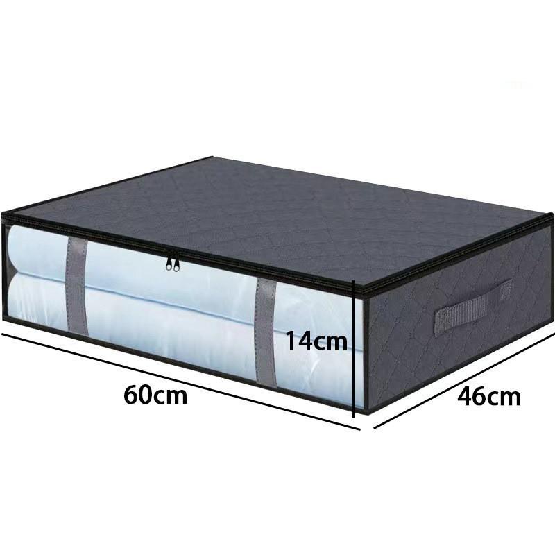 Artefatto Pieghevole per Ripostiglio Domestico Sacca Porta Piumone Porta Abiti Antiumidità Antipolvere Artefatto per Ripostiglio Spazio Letto