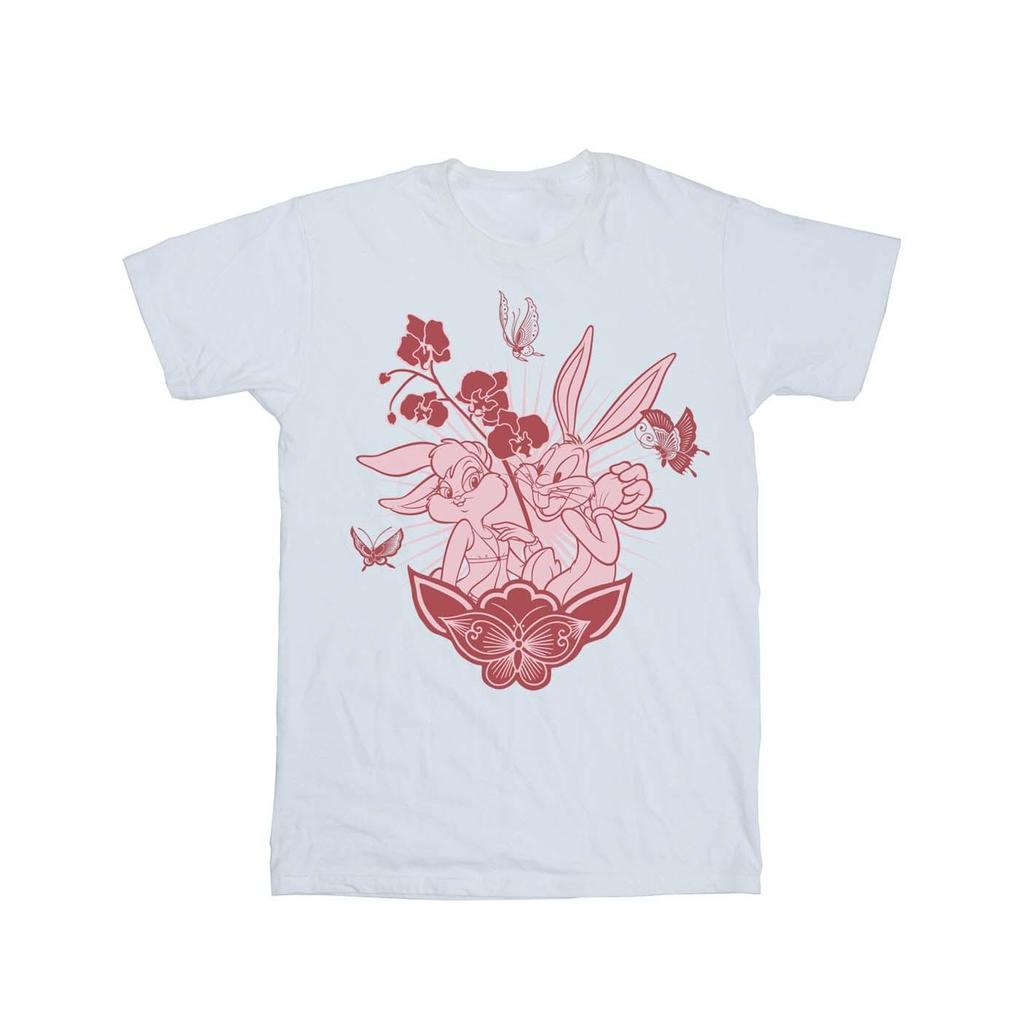 Looney Tunes Womens/Ladies Bugs Bunny Lola And Bugs Boyfriend Fit Cotton Boyfriend T-Shirt