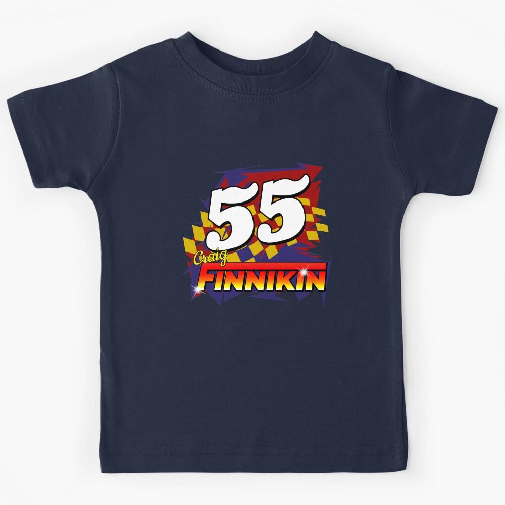 55 Craig Finnikin Brisca Stock Car Racing 2021 Kids T-Shirt 120