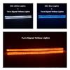 2pcs Waterproof Flexible DRL LED Strip Start Scaing Daytime Running Light  Brake Flow Lamps