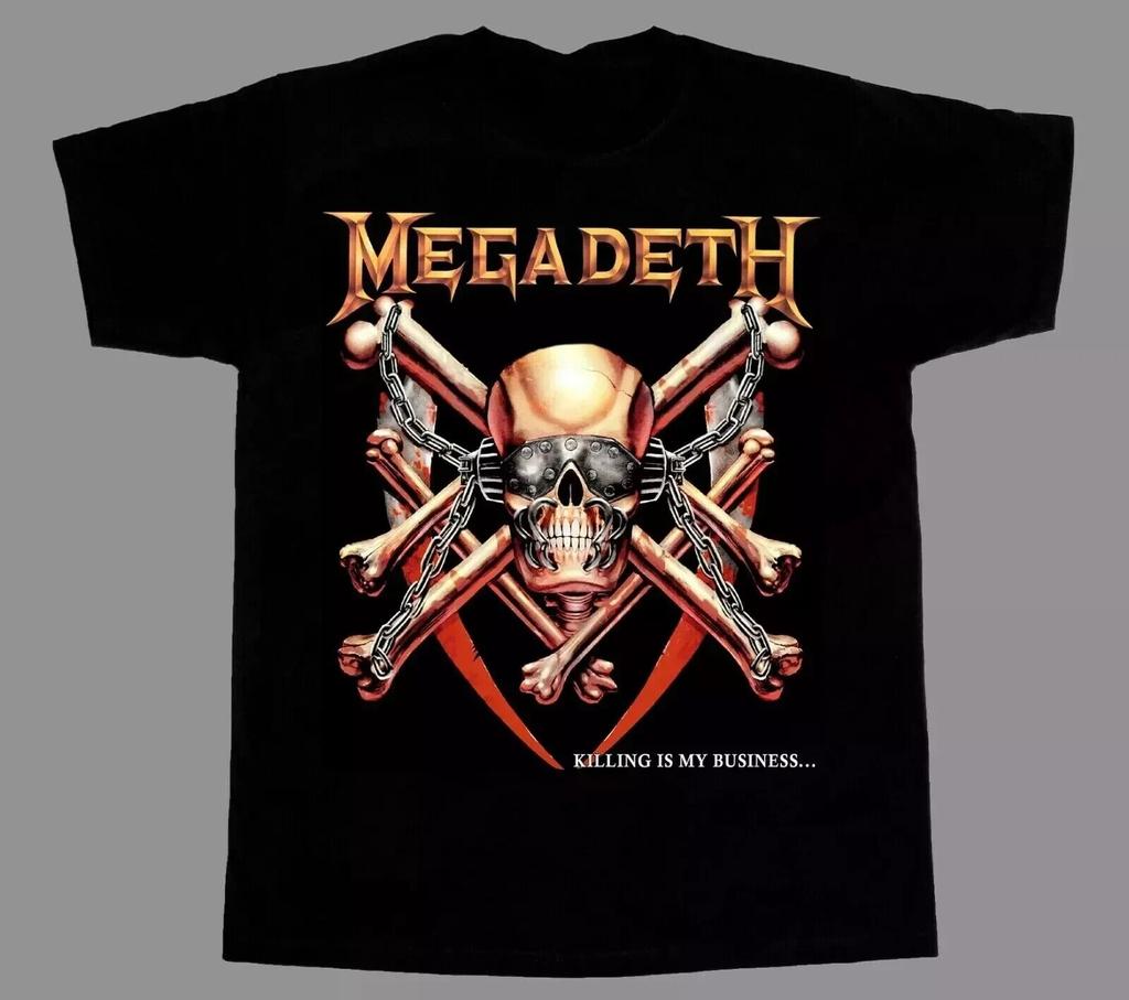 Megadeth Killing Is My Business Album Unisex Cotton T-shirt Size S-5XL