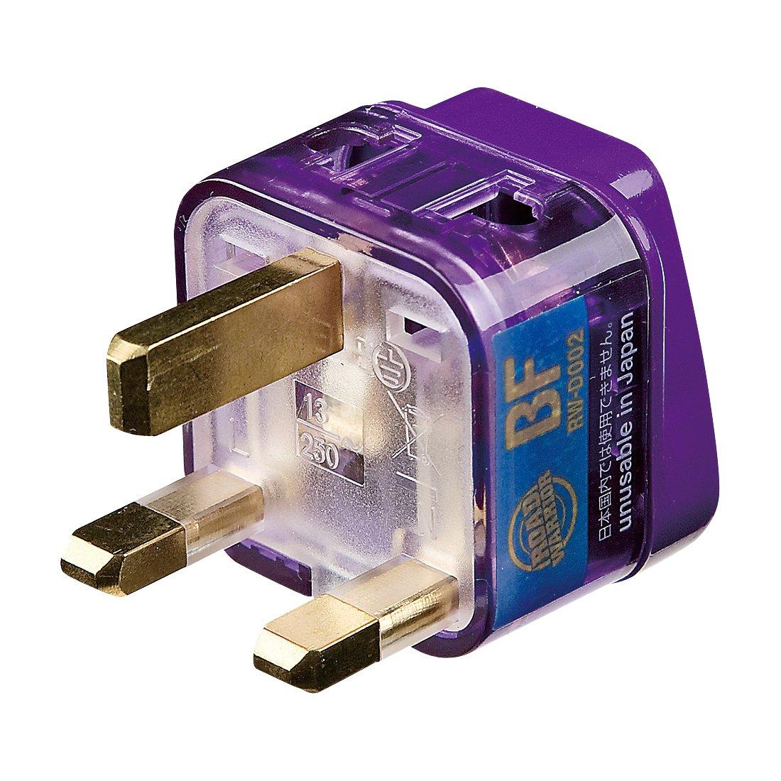 

Road Warrior Overseas Power Supply Shape Conversion Plug Eleplug W Type RWD002 (BF UK/Hong Kong)