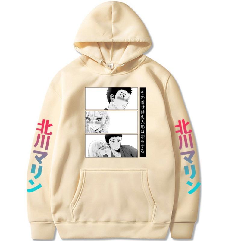 Gogyo Shun Kitagawa Marin Japanese Animation Men Hoodies Boys Harajuku Girls Pullover Fancy Music Gift Loose Sweatshirt