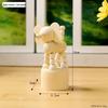 Handmade Wooden Articulated Puppet Ornament - DIY Craft Gift for Desktop Decoration