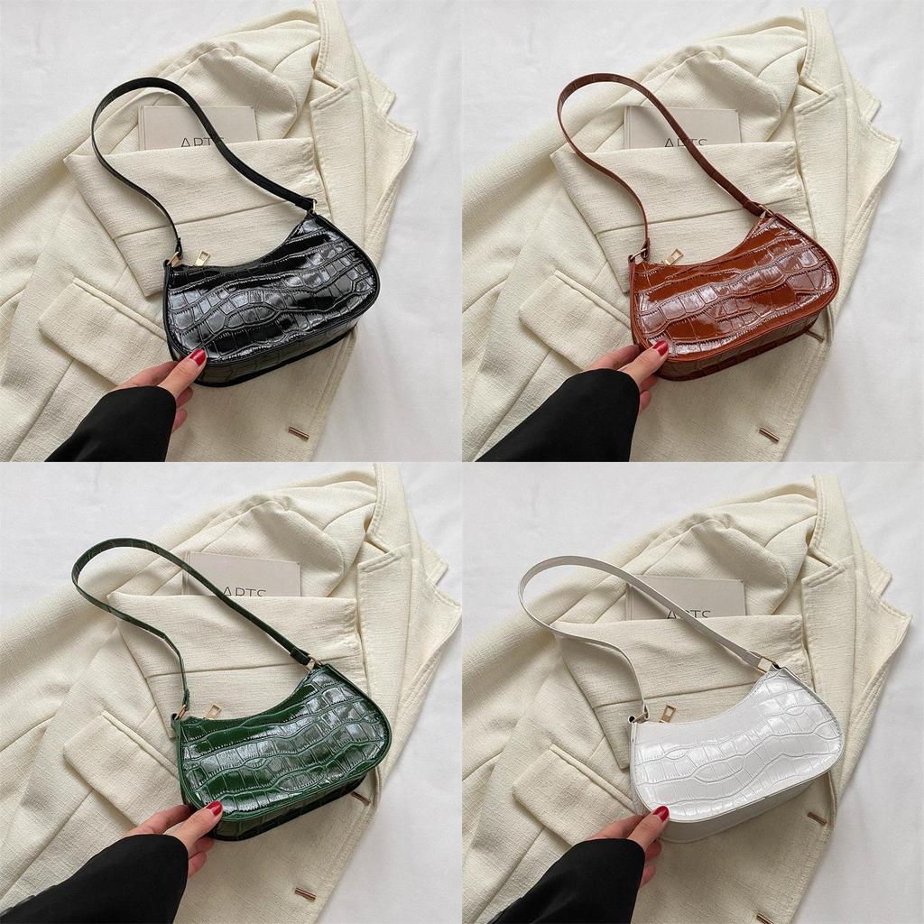 Vintage Chic Shoulder Bag Women's 2023 New Underarm Bag Trendy Korean Style Ladies Bag
