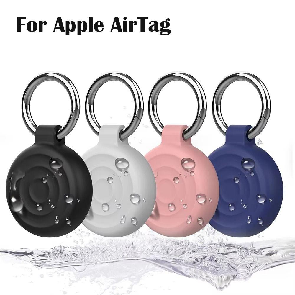 Husă Protectoare din Silicon Impermeabilă Suport Carcasă pentru Localizator Apple AirTag Accesorii Tracker