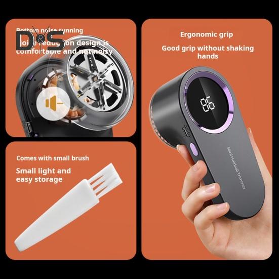 Electric Hair Ball Trimmer Lint Remover Fabric Shaver for Clothes Rechargeable Deep Cleansing Safe Distance Blade Net Fuzz Removing Machine