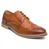 Italian Brand Men's Business Oxford Shoes Lace Up Pointed High-end Men's Brogue Shoes Leather Increased Height British Shoes