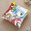 Bludgeoning Angel Dokuro-chan Anime Pillow Case Home Decor Throw For Sofa Bed Car Room Decor Gift Idea