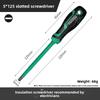 Insulated Screwdriver Slotted Phillips Nut Driver Magnetic Screw Key Bits Electrician's Professional Maintenance Hand Tool