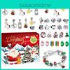 Christmas Advent Calendar Countdown Handtorn Blind Box Santa Claus Accessory Diy