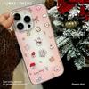 Painted Small Snowman Large Hole Shell Suitable for Apple 16 Mobile Phone Case IPhone 15 Promax Protective Case