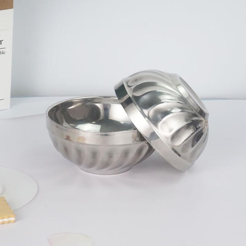 Wuhe 304 Stainless Steel Double Wall Insulated Bowls