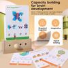 Early Educational Logic Key Thinking Training Matching Game Key Thinking Puzzle Toy  Children