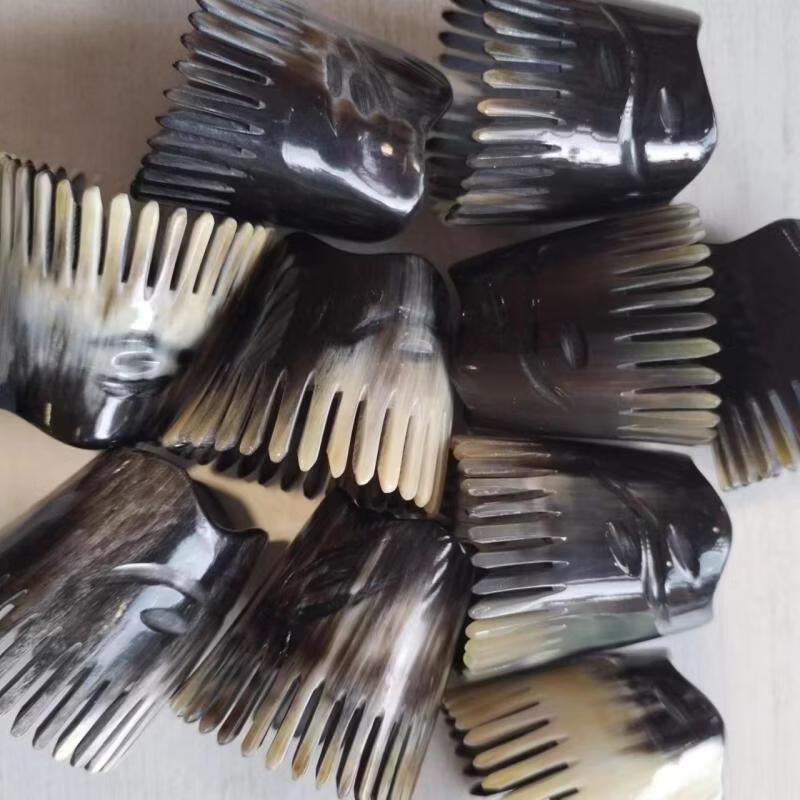Beiduo Yang Ox Horn Scalp Massage & Gua Sha Comb Set