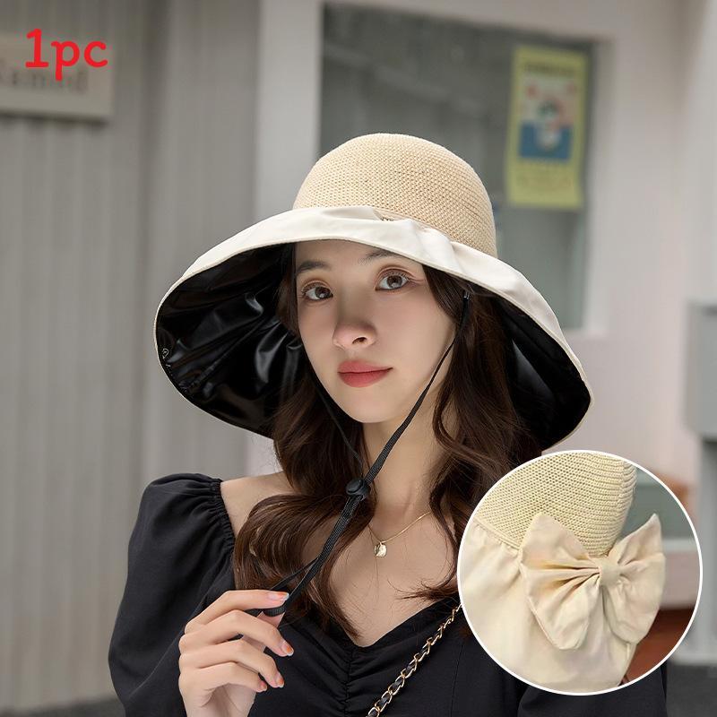 Summer Sun Hat For Women Large Brim Uv Protection Waterresistant Breathable Outdoor Wear