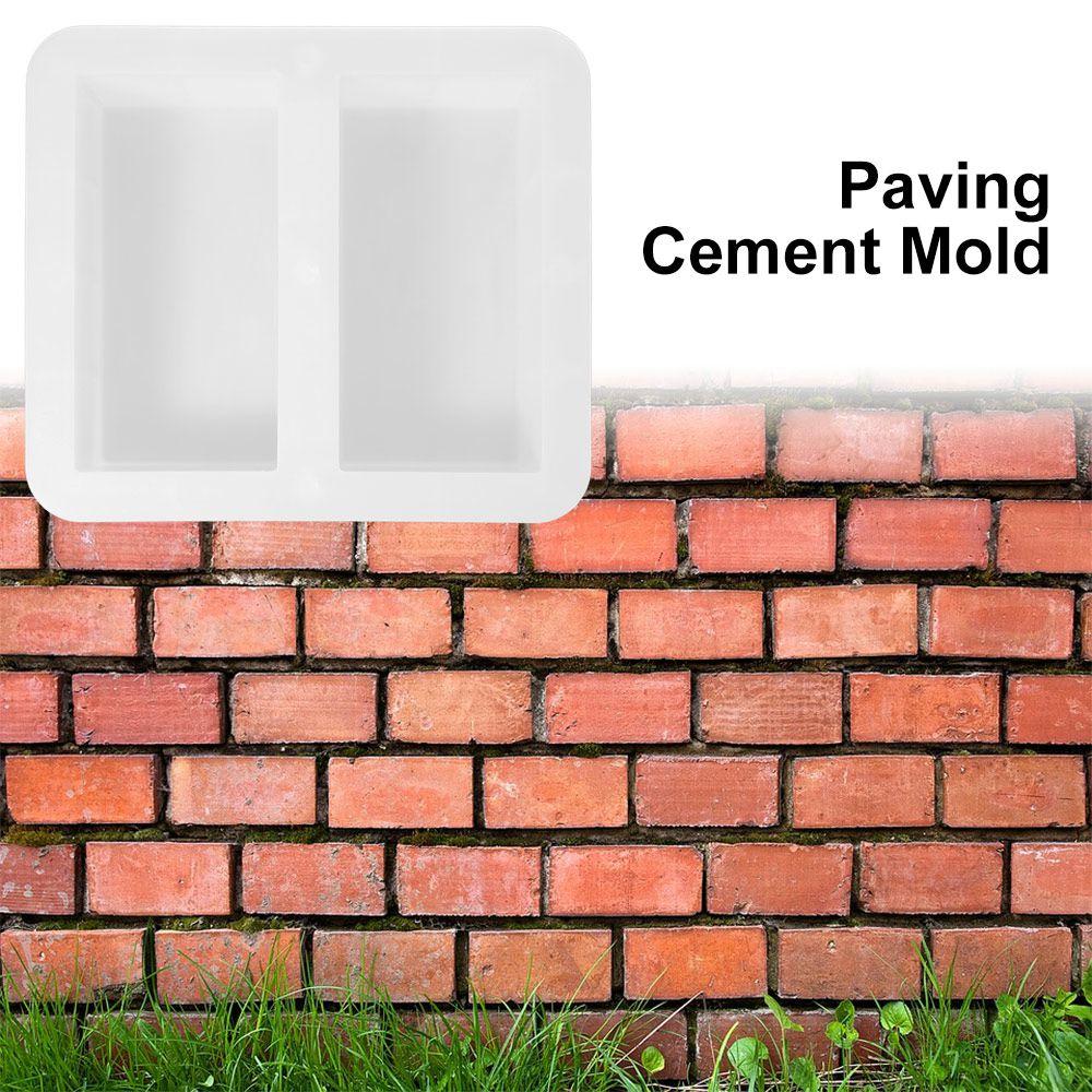 20x10cm Concrete Pavement Mold DIY Cement Brick Mould Paving Cement Mold  Outdoor Courtyard