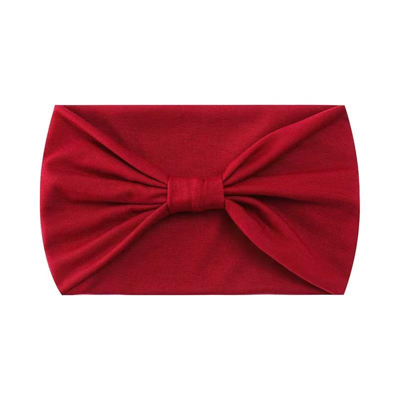 Solid Color Elastic Sport & Yoga Headband - Sweat-Absorbing Wide Edge Hair Tie & Fashion Accessory