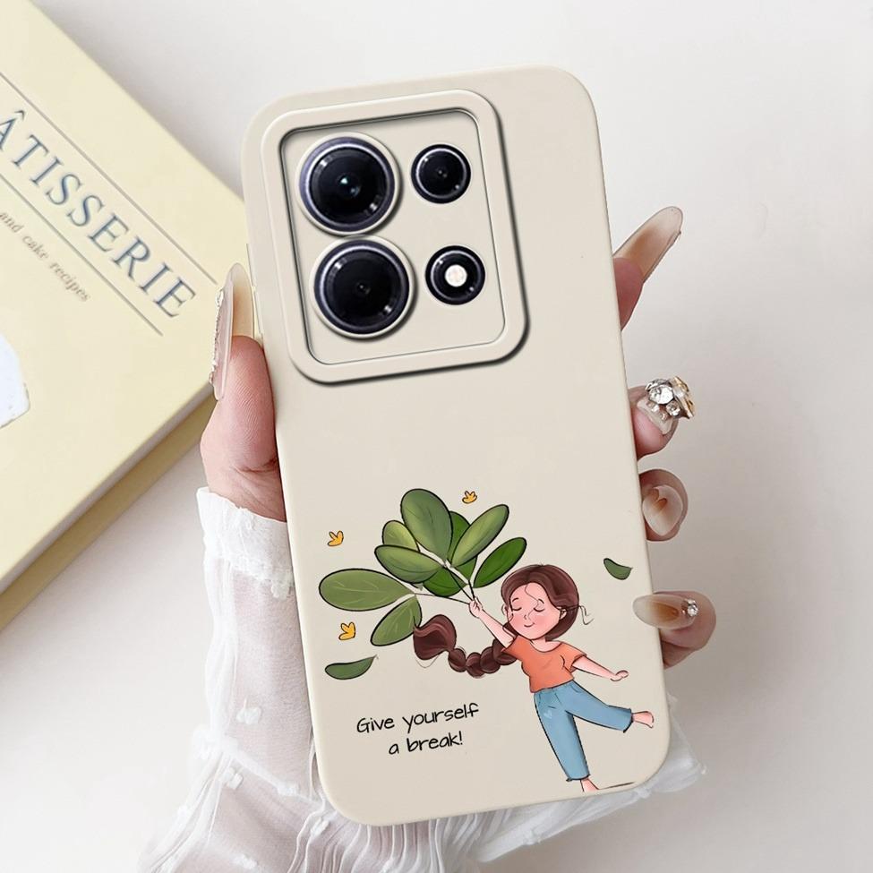 

For Infinix Note 30 4G X6833B X6716B 5G X6711 Case For Infinix Note 30 Cover Luxury Fashion Flowers Cute Cat Silicone Phone Case Note 30 4G