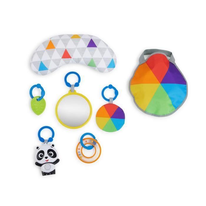 BABY EINSTEIN Tapis D'éveil Patch’s 5 En 1 Color Playspace™ Activity Gym & Ball Pit