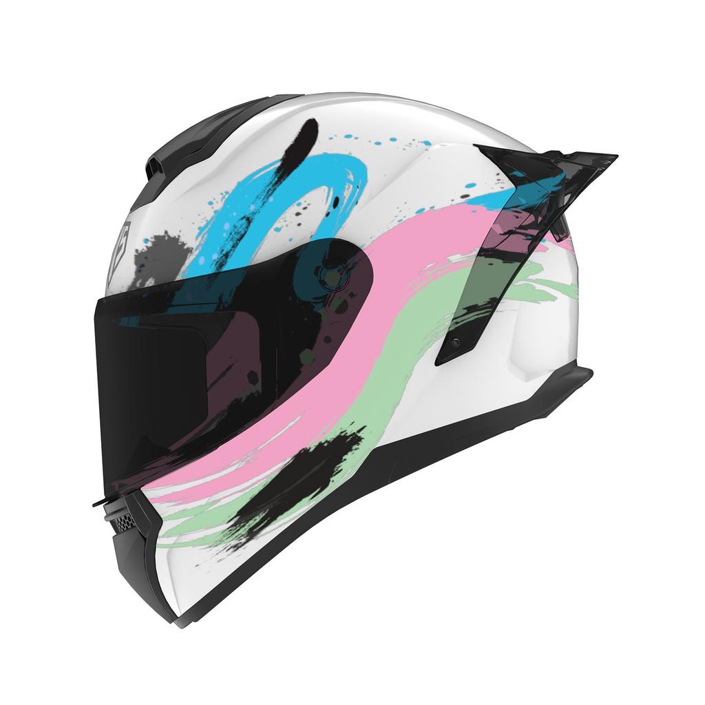 Helmet men's motorcycle full helmet locomotive women's electric four seasons summer riding helmet