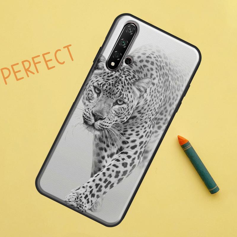 

Чехол с изображением леопарда, тигра, льва, животного для Huawei Nova 9 10 SE 11i 8i 7i 3i Nova 5T Y60 Y61 Y70 Y90 P20 P30 P40 Lite P60 Pro Huawei Nova 8i