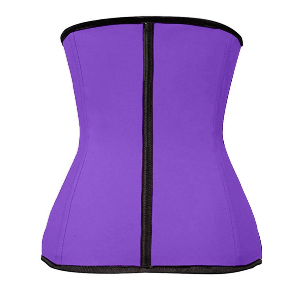 Women's Ultra Firm Control Shapewear Waist Trainer Body Shaper Underbust Frosted Texture Slimmer Nipper