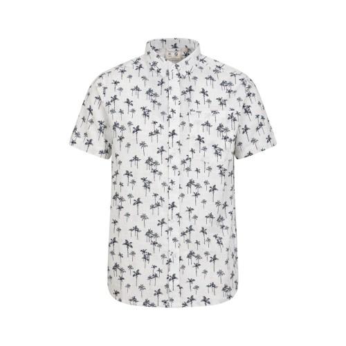 Mountain Warehouse Mens Preston Illustration Palm Tree Shirt