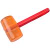 Rubber Head Rubber Mallet Transparent Mallet Wooden Handle