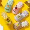 Kinder Hausschuhe Indoor Zuhause Leinen Frühling Sommer Herbst und Winter Boden Rutschfest Jungen und Mädchen Kinder Baby Baumwollhausschuhe