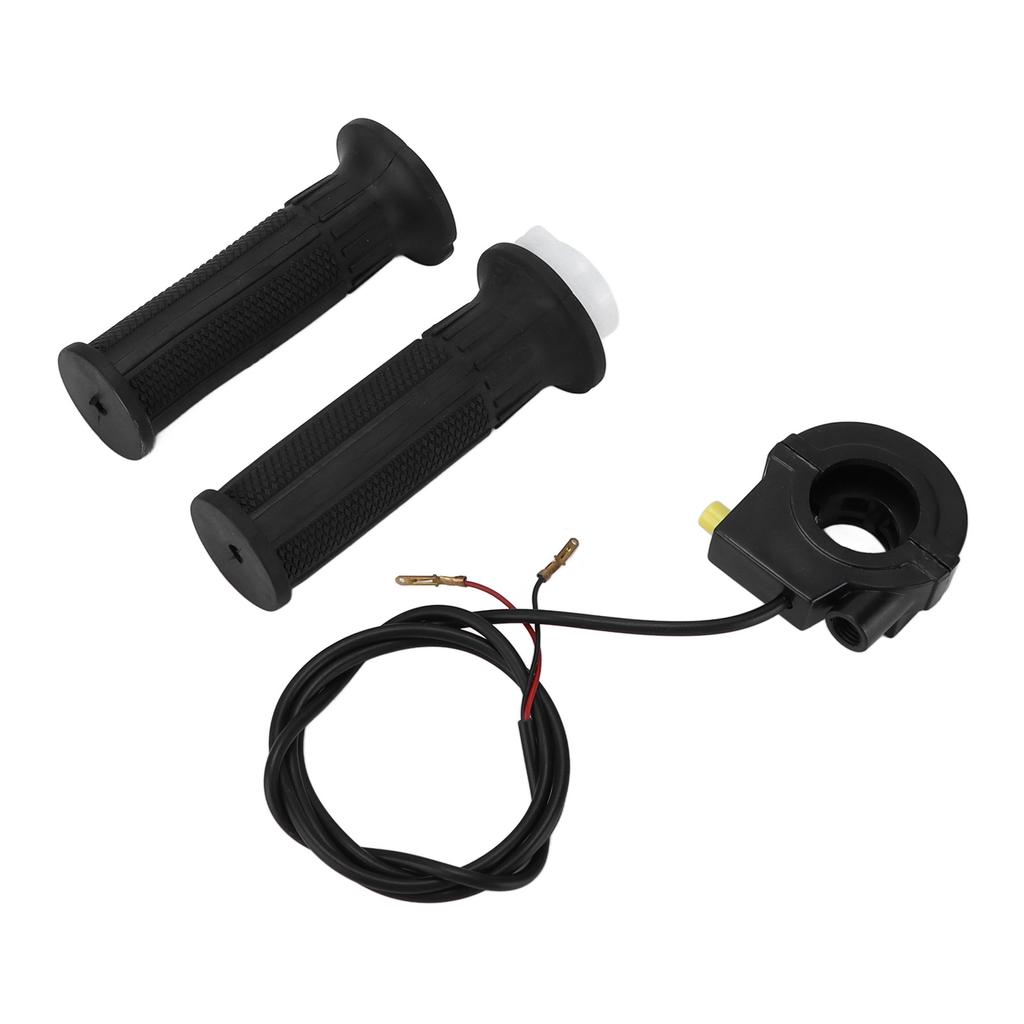 0.87in Throttle Grip Assembly with Engine Kill Switch for 33cc 49cc 60cc 69cc 80cc Motorized Bicycle Push Bike