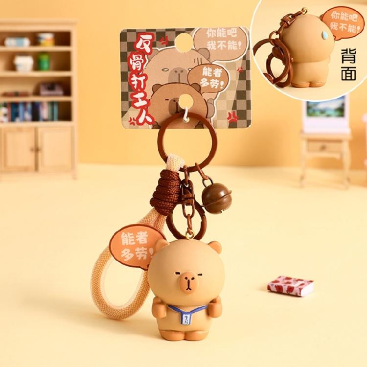 Modern Bear Keyring Lightweight and Ergonomic Bag Charm Creative Keychain for Creative Trendsetters and Collector