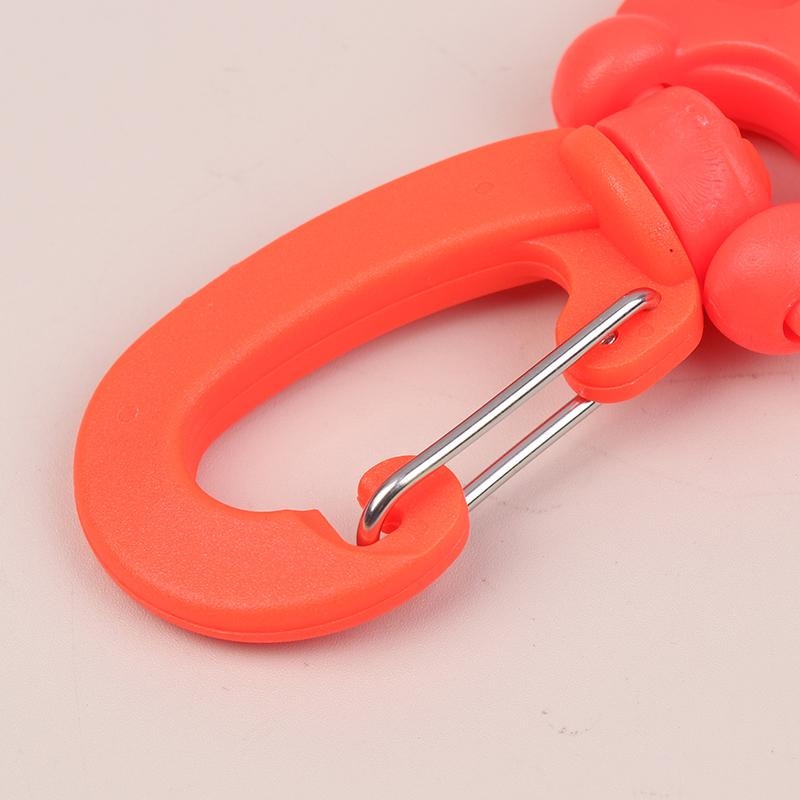 Soporte de Manguera Doble para Buceo con Pinza Accesorios para Consola de Regulador Bcd Para Sujetar Mangueras de Baja/Alta Presión Reguladores