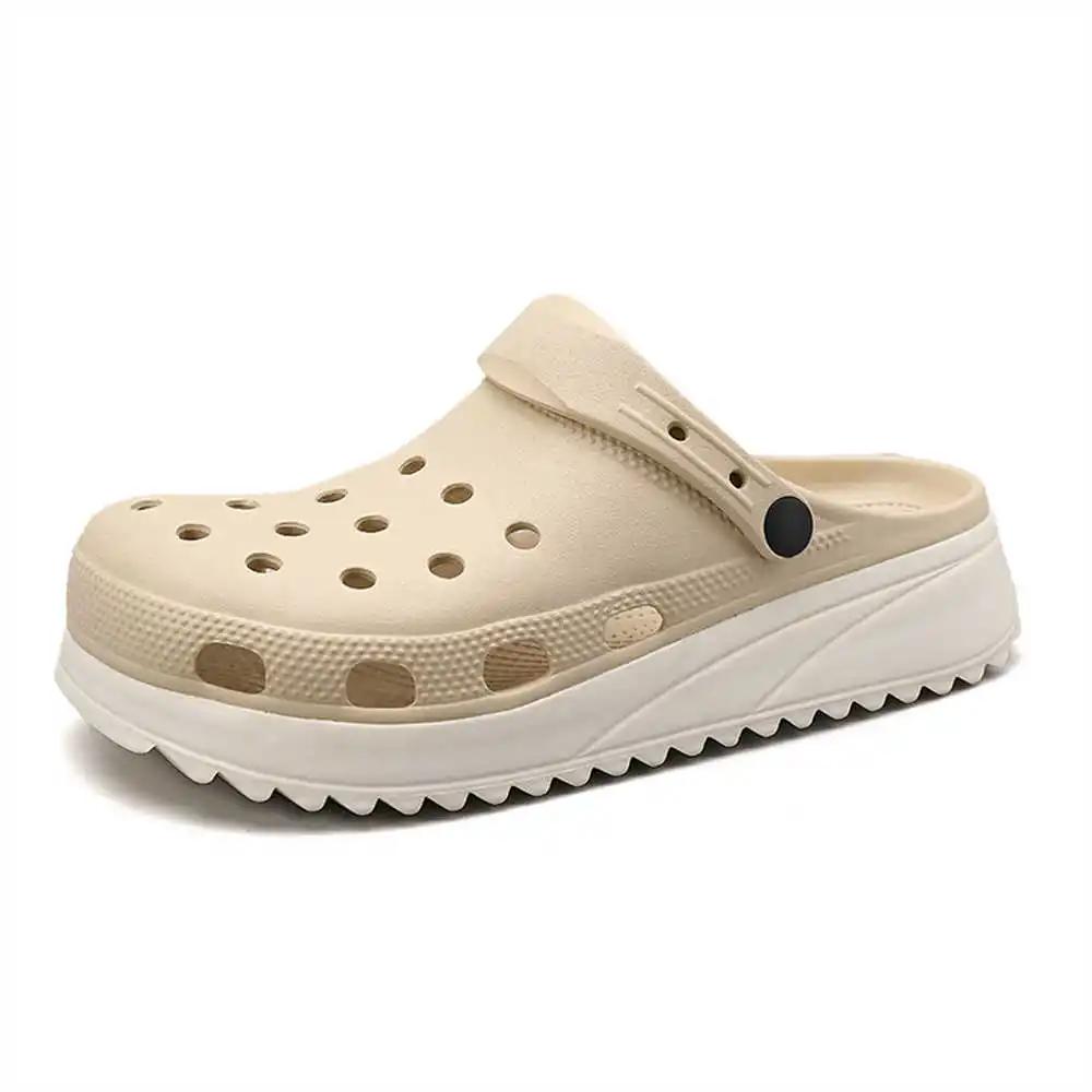 

Черные мужские белые сандалии унисекс с ремешком, гавайские тапочки, кроссовки, спортивные распродажи, очень удобные фабрики колледжа 9.5