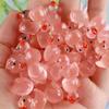 100Pcs Cartoon Cute Mini Luminous Little Duck Home Decor Resin Crafts Miniatures Ornaments Kawaii Desktop Decoration Gifts