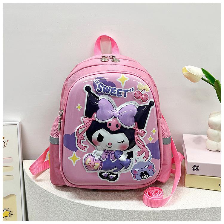 School BagsNew  Cute Cartoon Hard Shell Backpack Anti-lost Children's Backpack