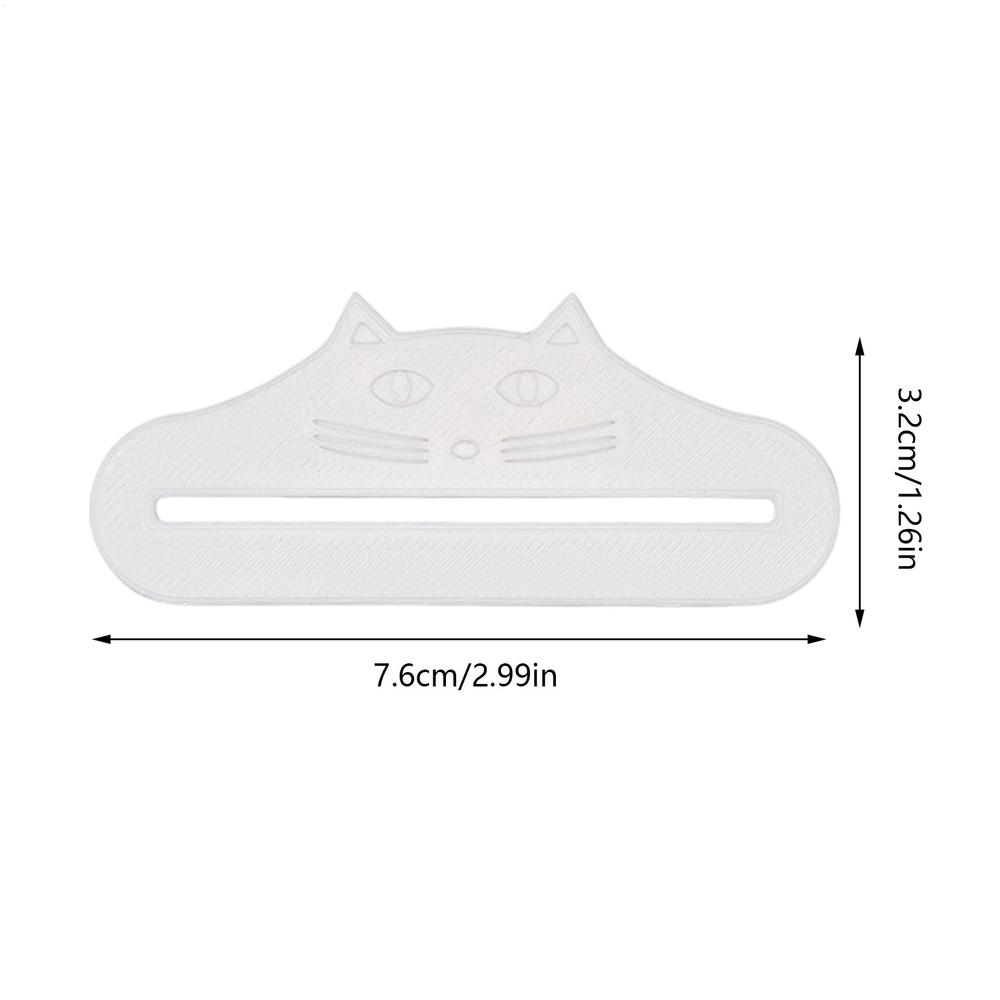 1pcs Cat Food Pouch Squeezer 3D Printing Pouch Squeezer Dispenser Cat Strip Feeder Spoon Squeezing Tool For Liquid Pet Food